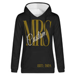 Womens Lightweight All Over Printing Pullover Hoodie Sweatshirt Detailed View 5 | Our Phoenix Rise