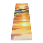 Nature inspired Customized Yoga Mat  4mm Rubber Yoga Mat
