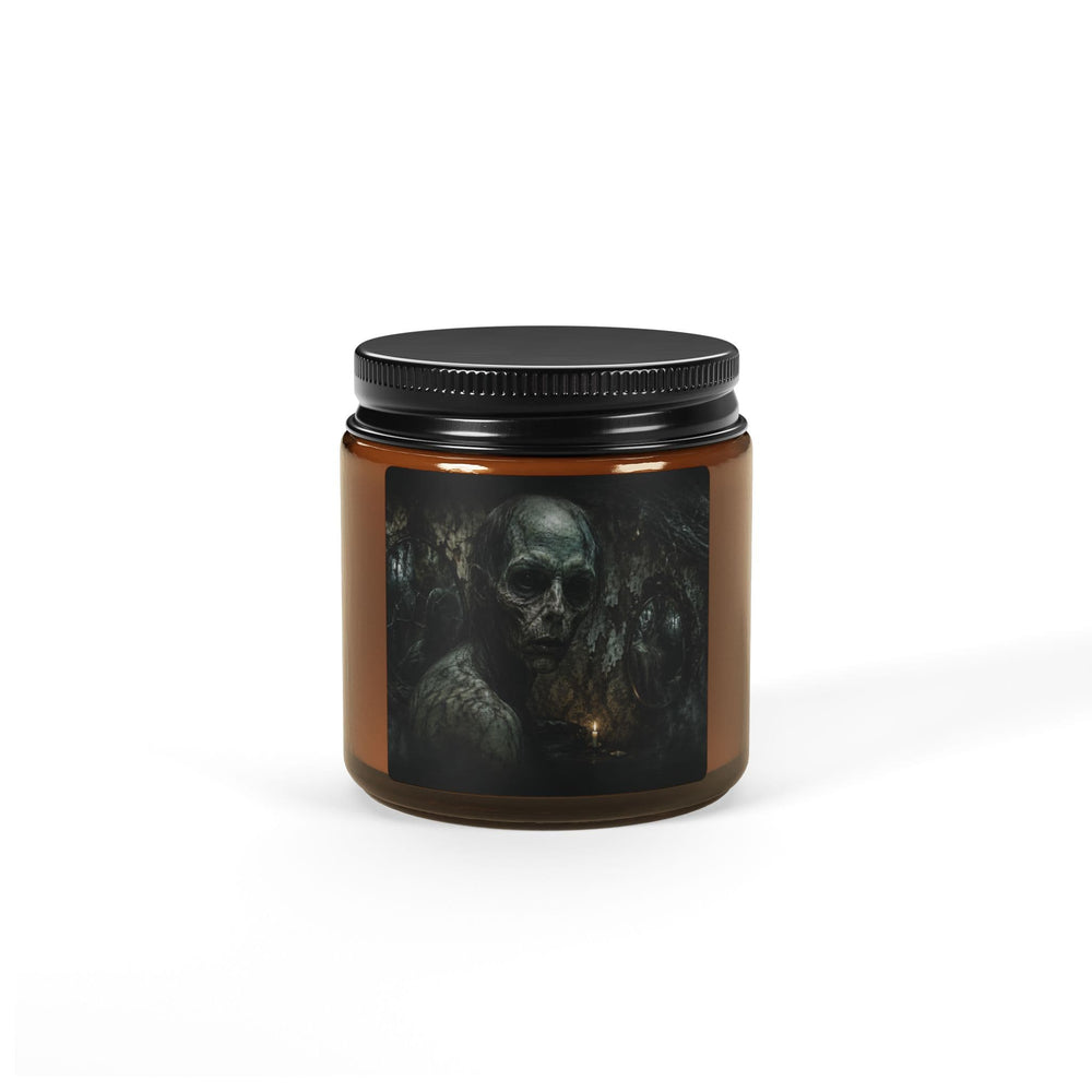 Skull Forest Illustration Candle