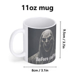 Funny Color Changing Coffee Mug - Angled Top Down View | Our Phoenix Rise