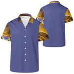 Men's Abstract Swirl Hawaiian Shirt - Front view | Our Phoenix Rise