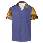Men's Abstract Swirl Hawaiian Shirt - Back view | Our Phoenix Rise