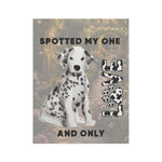 Spotted My One and Only Dalmatian Garden Banner | House Decor