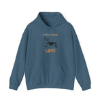 Corgi Love Hoodie, Cozy Sweatshirt, Dog Lover Gift, Pet Appreciation, Cute Animal Apparel, Perfect for Birthdays & Celebrations - Iron Phoenix GHG