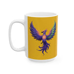 Pixel Art Phoenix Mug (11oz & 15oz) Detailed View 2 | Our Phoenix Rise