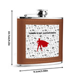 Gaming Superpower Stainless Steel Flask - Dimensions and Size Reference | Our Phoenix Rise