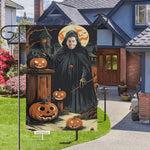Personalized Halloween Garden Flag - Double-sided outdoor polyester fabric | Our Phoenix Rise