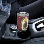 Personalized Christmas Tree Insulated Tumbler 30oz - Side View | Our Phoenix Rise
