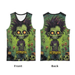 Personalized Zombie Tank Top - Fabric texture detail | Our Phoenix Rise