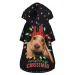 Personalized Dog Christmas Hoodie - Material detail of 100% polyester fabric | Our Phoenix Rise