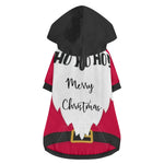 Christmas Pet Santa Hoodie - Size chart with measurements for S-2XL | Our Phoenix Rise