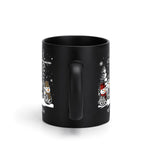 Personalized Christmas Snowman Coffee Mug - Angled view of design | Our Phoenix Rise