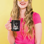 Personalized Christmas Snowman Coffee Mug - Side view with handle | Our Phoenix Rise