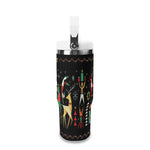 Personalized Christmas Insulated Tumbler - top down view of lid and handle | Our Phoenix Rise