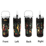 Personalized Christmas Insulated Tumbler - base of the tumbler | Our Phoenix Rise