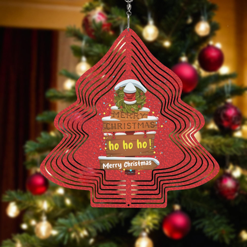 Personalized Christmas Tree Wind Spinner