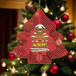 Personalized Christmas Tree Wind Spinner - close up on decorated Christmas tree | Our Phoenix Rise