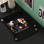 Personalized Christmas Gingerbread Valet Tray - close up of corner snap | Our Phoenix Rise