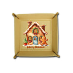Personalized Christmas Valet Tray Gingerbread House - blue color option with customizable text | Our Phoenix Rise