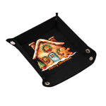 Personalized Christmas Valet Tray Gingerbread House - side view angled | Our Phoenix Rise
