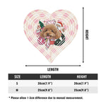 Personalized Pet Photo Christmas Heart Wind Spinner - Upload your photo example | Our Phoenix Rise