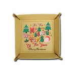 Personalized Christmas Valet Tray - Blue with 'Most Wonderful Time' design | Our Phoenix Rise