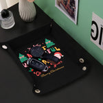 Personalized Christmas Valet Tray - Black with keys and wallet | Our Phoenix Rise
