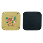 Personalized Christmas Valet Tray - Beige with 'Most Wonderful Time' design | Our Phoenix Rise