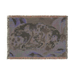 Dalmatian Dog Woven Blanket — Cozy Pet Portrait Throw for Dog Lovers