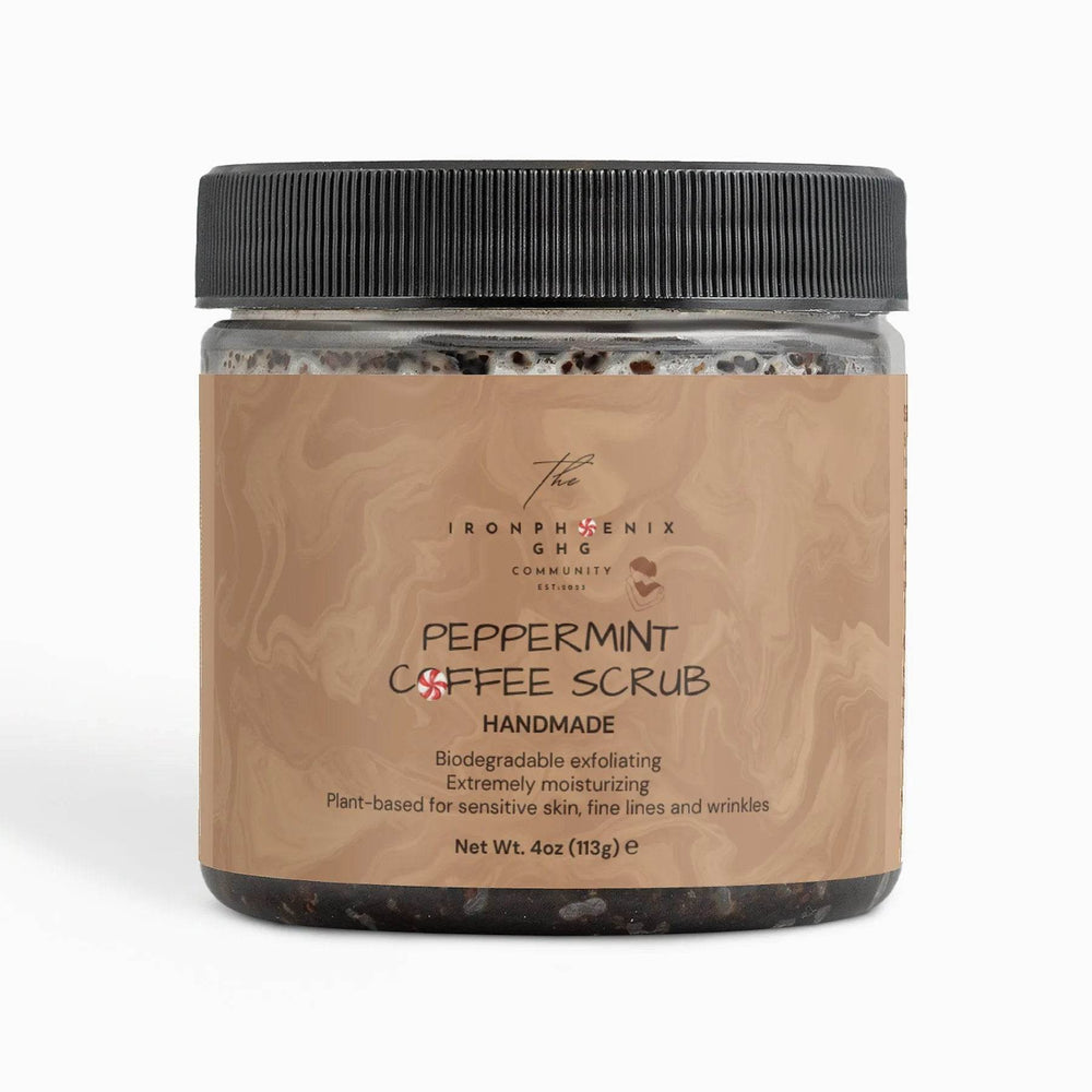 Peppermint Coffee Scrub | Organic Exfoliating | Anti-Aging