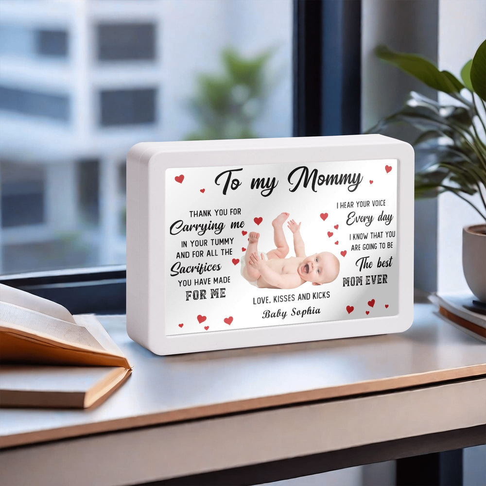 Personalized led Photo Gift for Mom