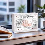 Personalized LED Photo Gift for New Mom - custom baby image and text | Our Phoenix Rise