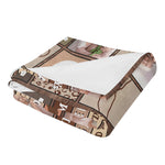 Personalized Photo Mom Blanket - Close-up of 'M' design and custom photo space | Our Phoenix Rise
