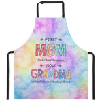 Personalized Grandma Apron - Woman Wearing Full View | Our Phoenix Rise