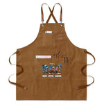 Personalized Dad Apron Man Myth Legend - Black apron with tools in pockets | Our Phoenix Rise