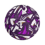 Personalized Super Dad Soccer Ball - close up of hand stitching | Our Phoenix Rise