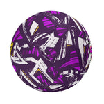 Personalized Super Dad Soccer Ball - angle showing full design | Our Phoenix Rise