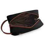 Personalized Makeup Bag - Living My Best Life, lifestyle shot on table | Our Phoenix Rise