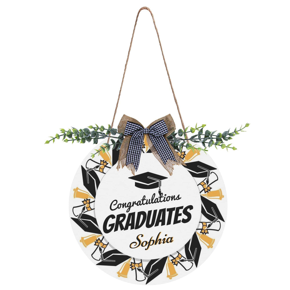 Personalized Graduation Welcome Door Sign