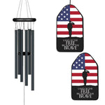 Personalized Black Memorial Wind Chimes for Loss for Anniversary Detailed View 3 | Our Phoenix Rise