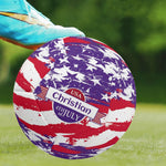 Personalized 4th of July Soccer Ball - Stitching and Panel Detail | Our Phoenix Rise