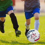 Personalized Patriotic Soccer Ball - Angle showing panel construction | Our Phoenix Rise