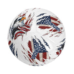 personalized patriotic soccer ball - hand-stitched panel detail | Our Phoenix Rise