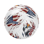 personalized patriotic soccer ball - high-quality PU leather texture | Our Phoenix Rise