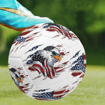 personalized patriotic soccer ball - action shot in play | Our Phoenix Rise