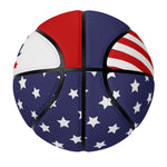 American Flag Patriotic Basketball - Angled view showcasing design | Our Phoenix Rise