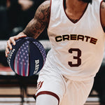 Premium American FlagLeather Basketball Gift with Sports Teams Flags Country Icon Detailed View 7 | Our Phoenix Rise