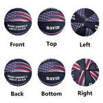 Premium American FlagLeather Basketball Gift with Sports Teams Flags Country Icon Detailed View 10 | Our Phoenix Rise