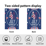 4th of July Garden Flag - Bottom corner detail | Our Phoenix Rise
