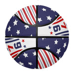 American Flag Basketball - Angled view showing USA map icon | Our Phoenix Rise